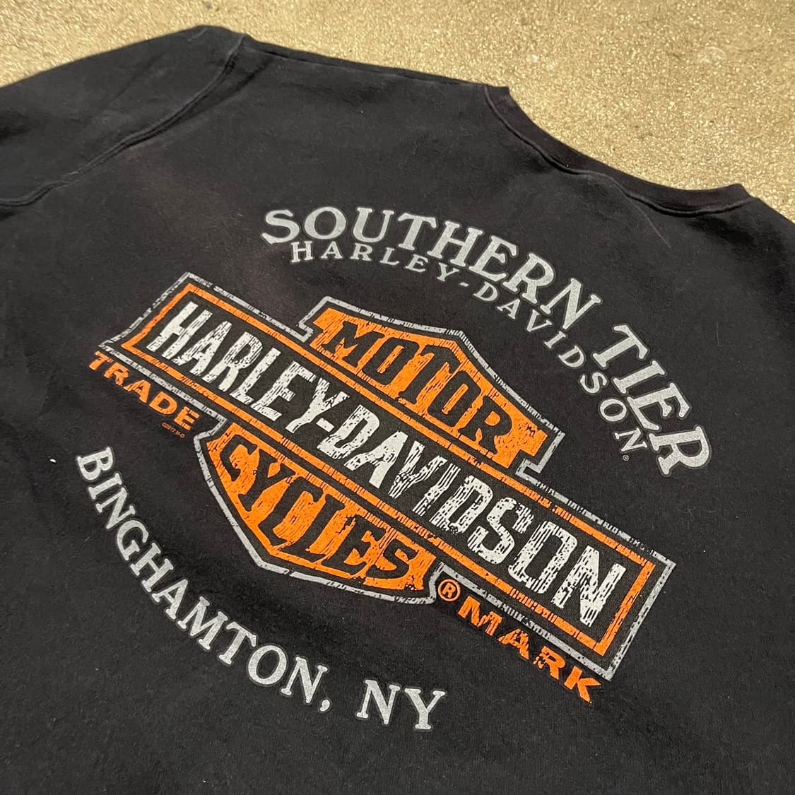 할리데이비슨 로고 스웻셔츠 (110-115) 상품이미지2