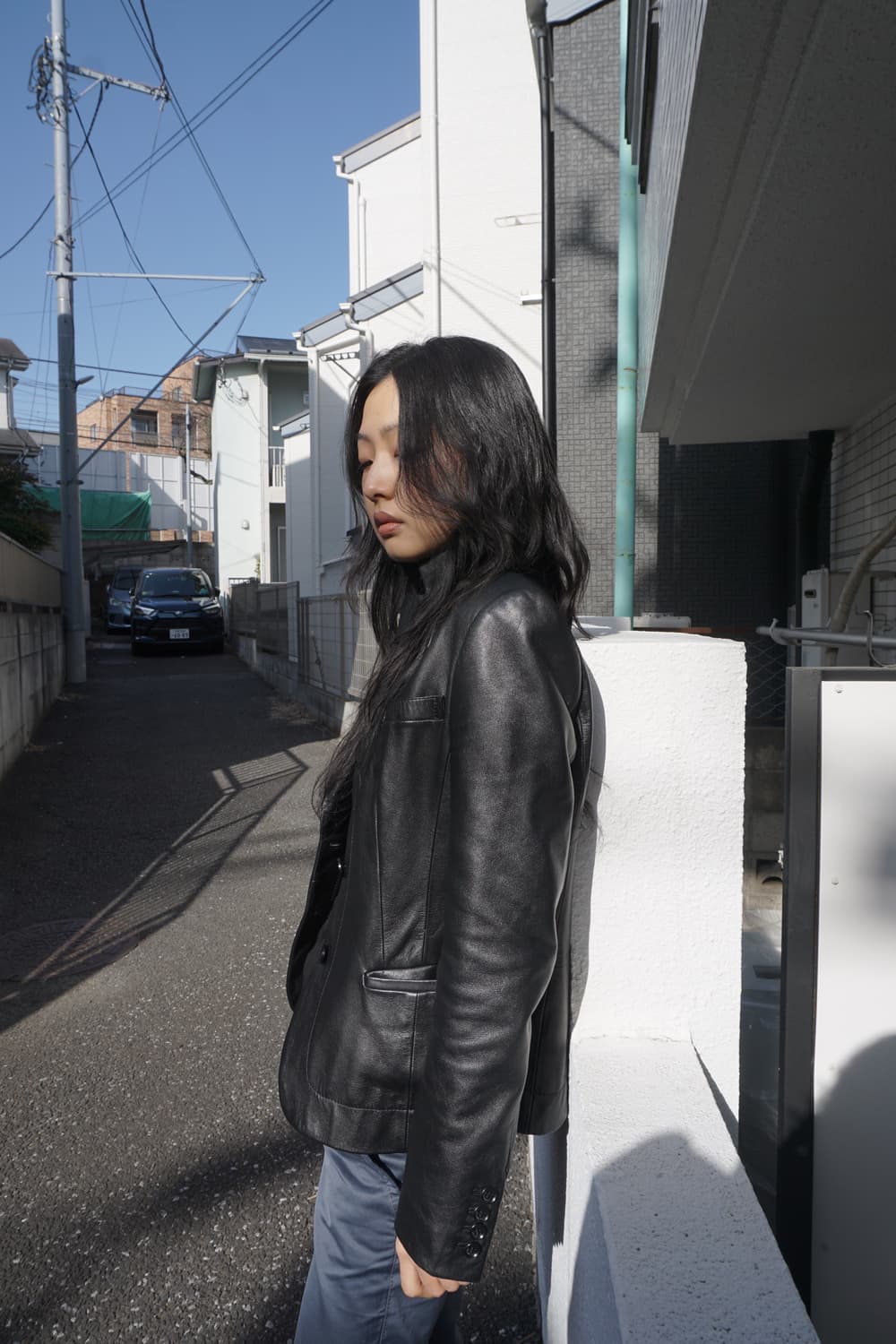  Calvin Klein leather jacket 상품이미지4