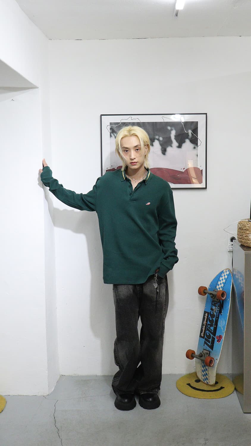 NOAH Thermal Polo T-shirt 상품이미지4