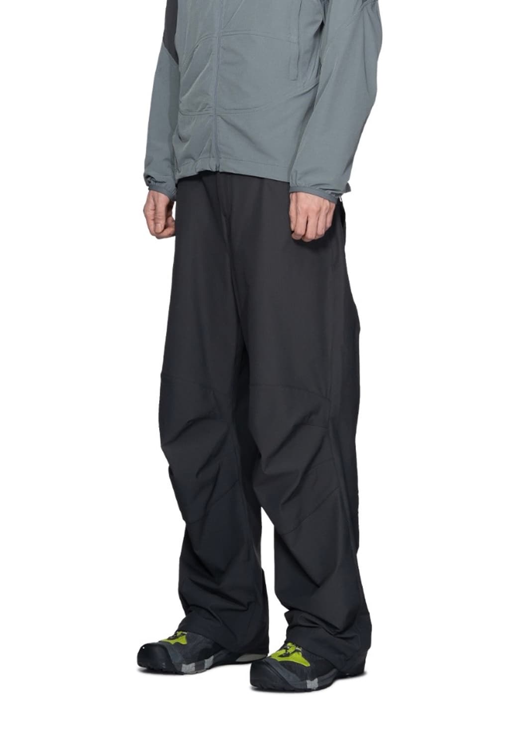 산산기어 패널드 다트 팬츠 차콜 - 23FW 상품이미지4