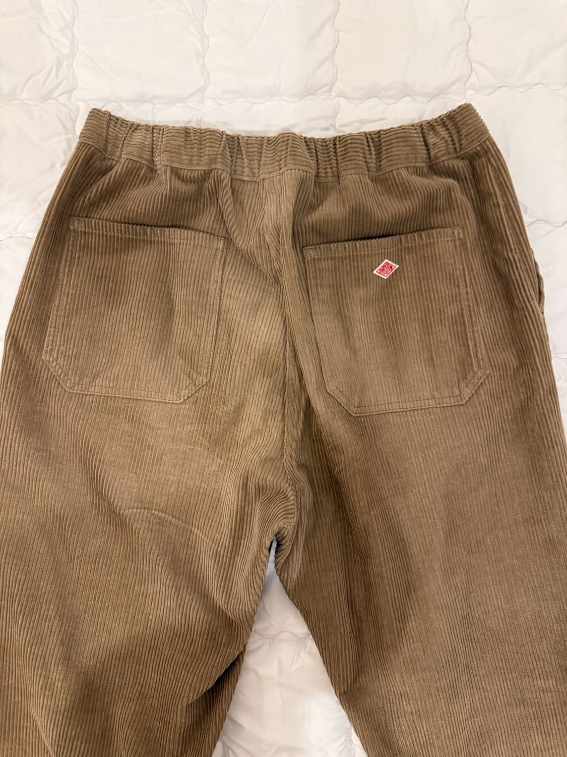 단톤 코듀로이 팬츠 브라운 상품이미지4