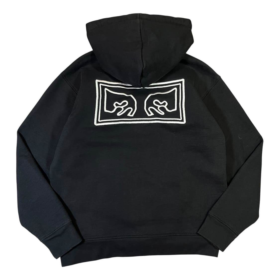 오베이 빅로고 후드티 상품이미지1