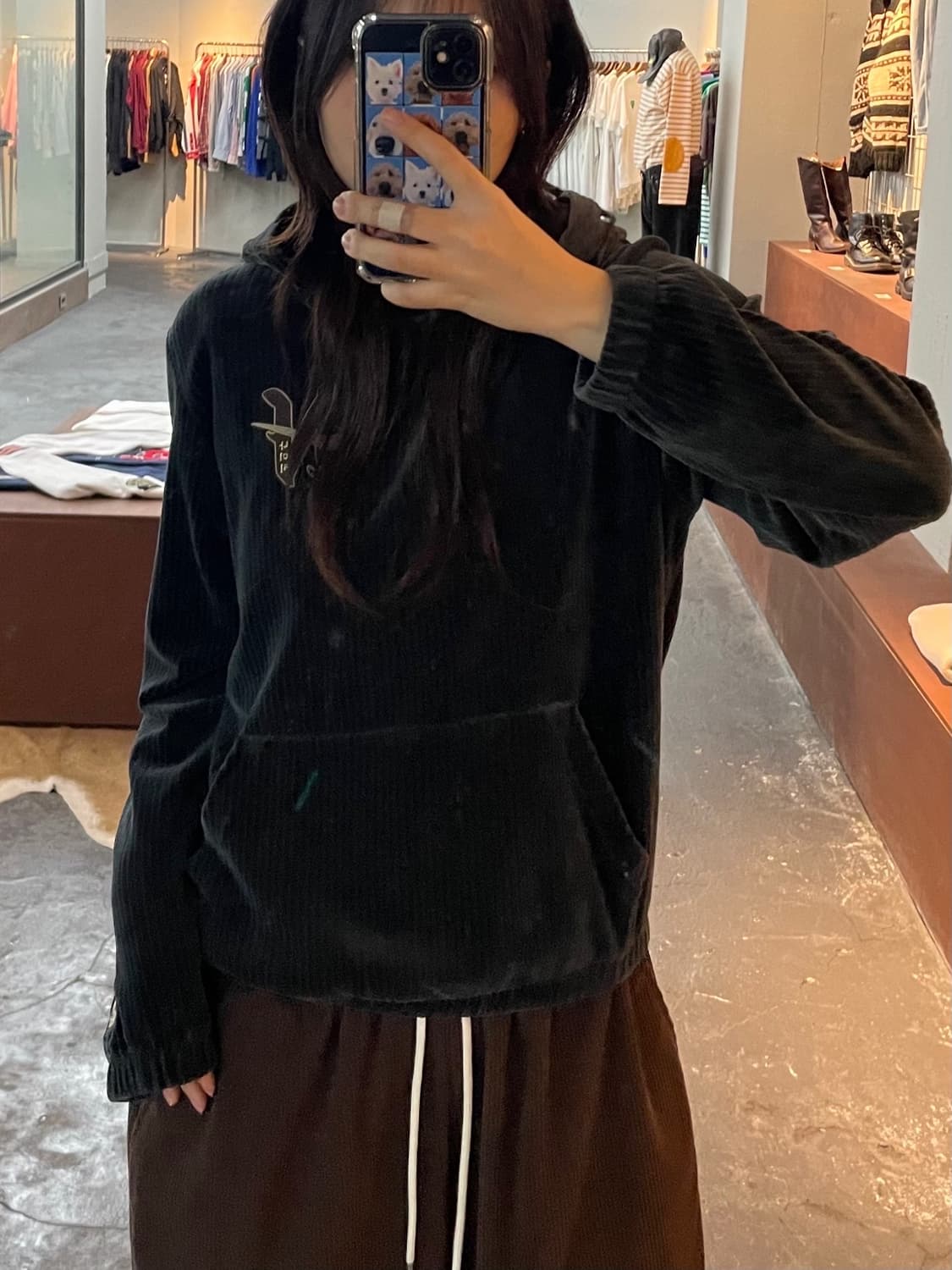 나이키 스포츠웨어 풀오버 벨루어 후디 H153 상품이미지1
