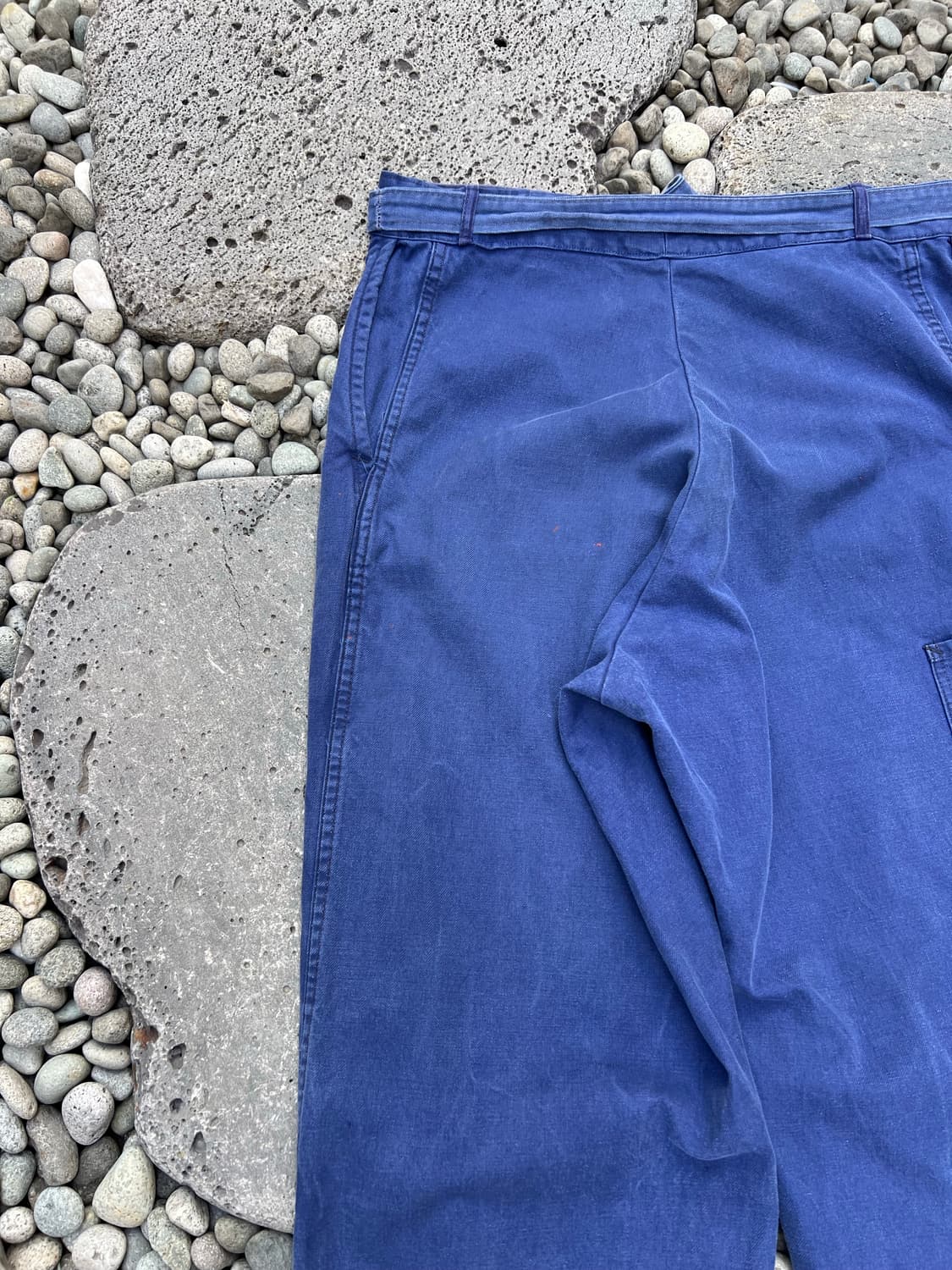 (34인치) OLD VINTAGE FADED BLUE 프렌치워크팬츠 상품이미지9