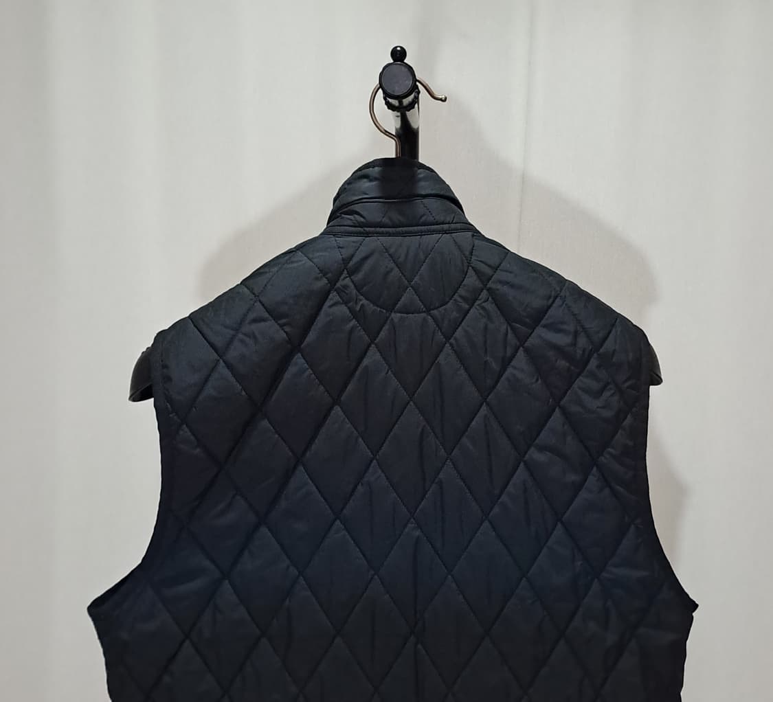 (택포) 폴로 퀼팅 블랙 베스트 A972 상품이미지6