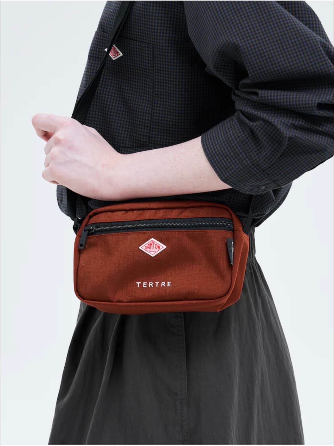 단톤 코듀라 크로스백 (Tertre - Orange Brown) 판매 상품이미지6