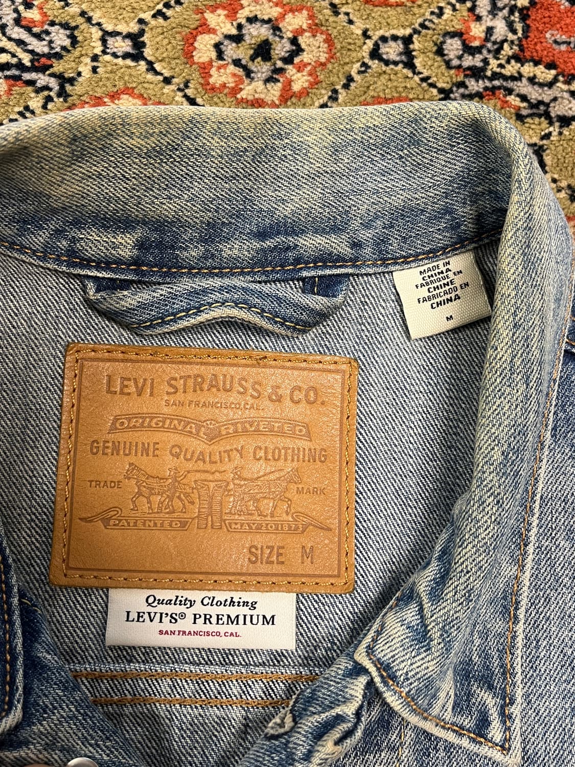 [M] 리바이스 빅E  프리미엄 3세대 데님 자켓 상품이미지3