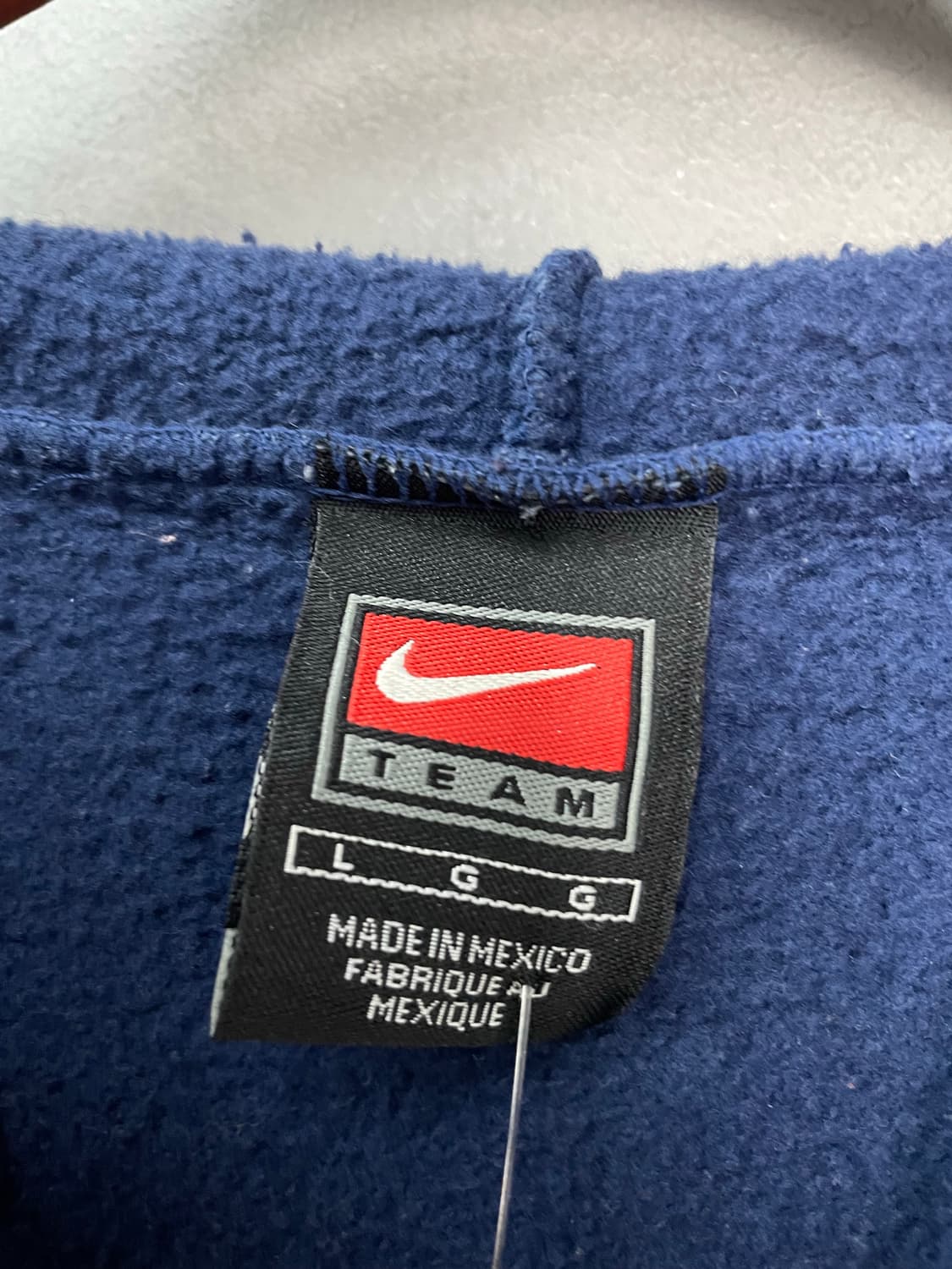 나이키 센터로고 블루 후드티 H2378 상품이미지5