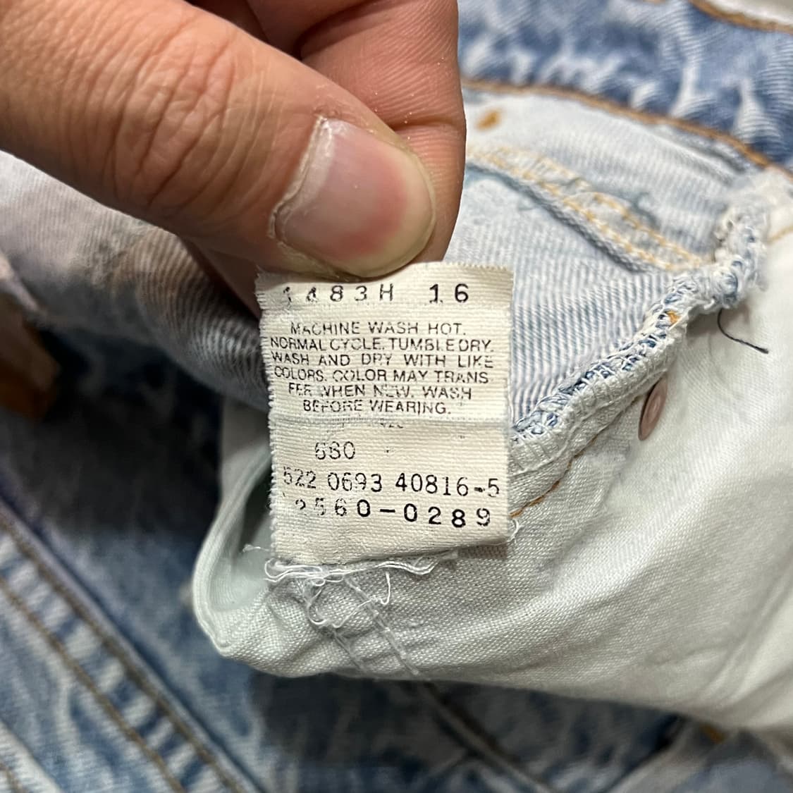  USA 리바이스 560 데님 팬츠 y14756 상품이미지7