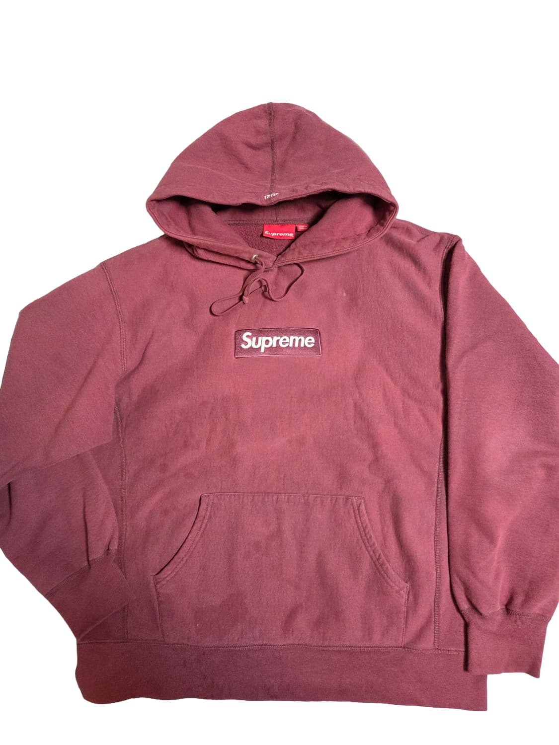 "Supreme Box Logo Hooded Sweatshirt Plum 상품이미지1