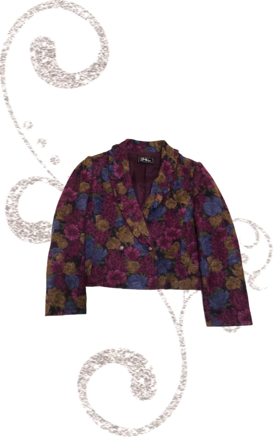 Purpple Flower Jacket 상품이미지1