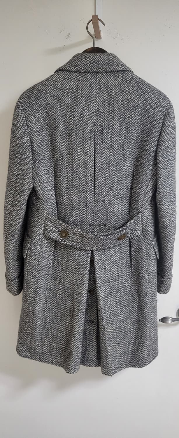 Lardini 헤링본 폴로 코트 상품이미지4