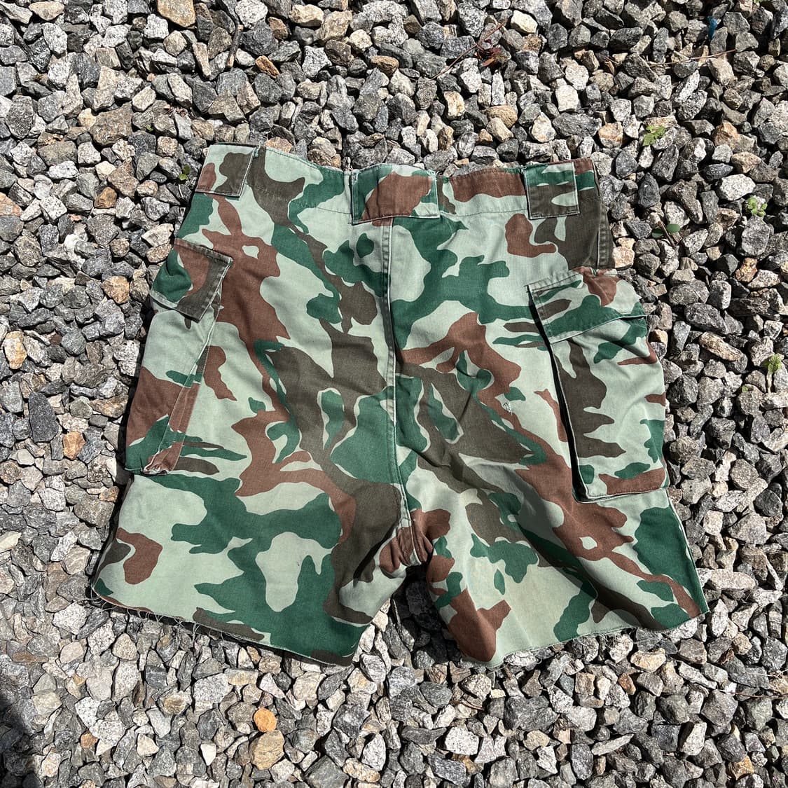 밀리터리 빈티지 커팅 카고팬츠 (실측확인) 상품이미지5