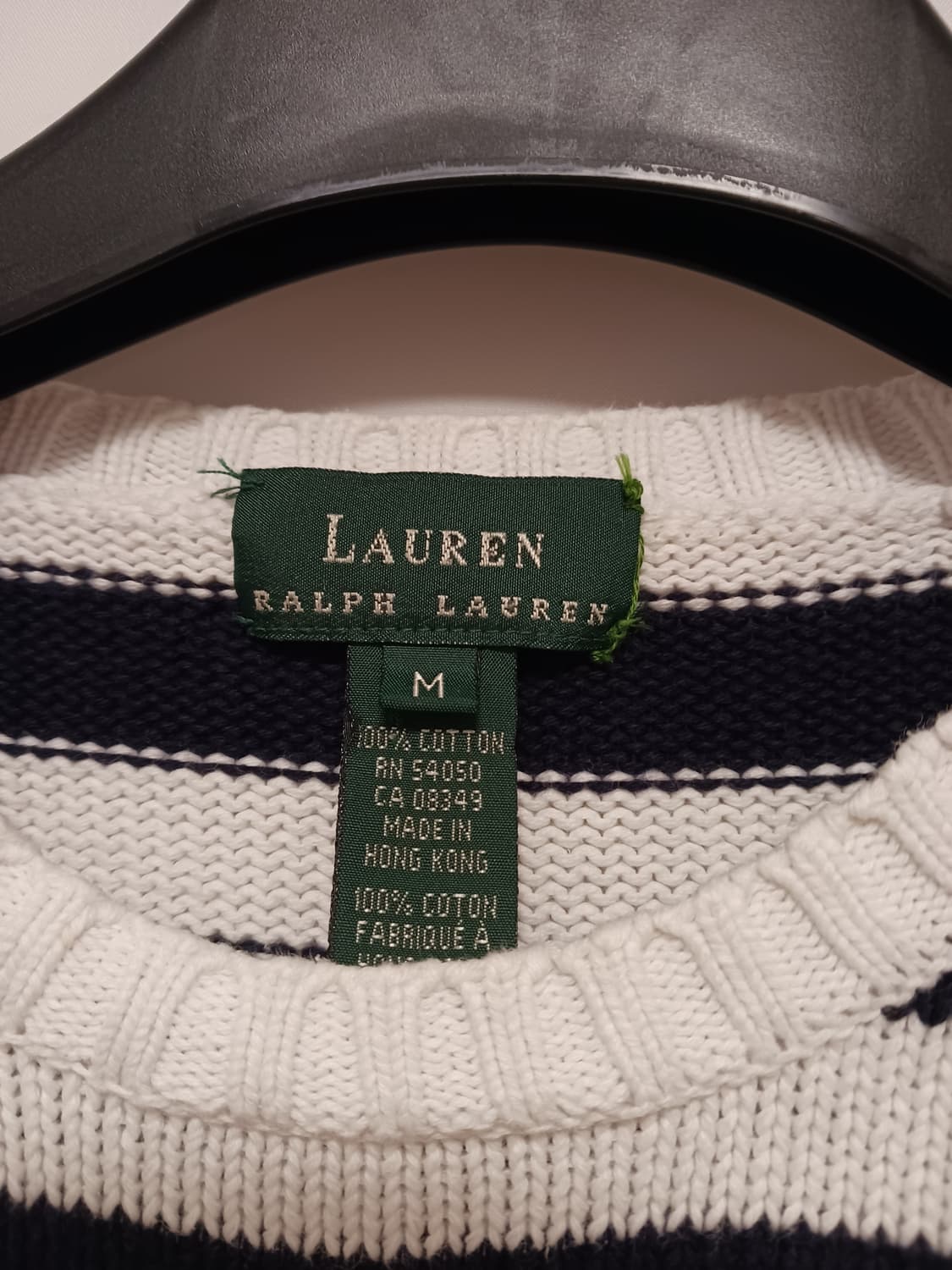 랄프로렌 스트라이프 하찌니트 상품이미지3