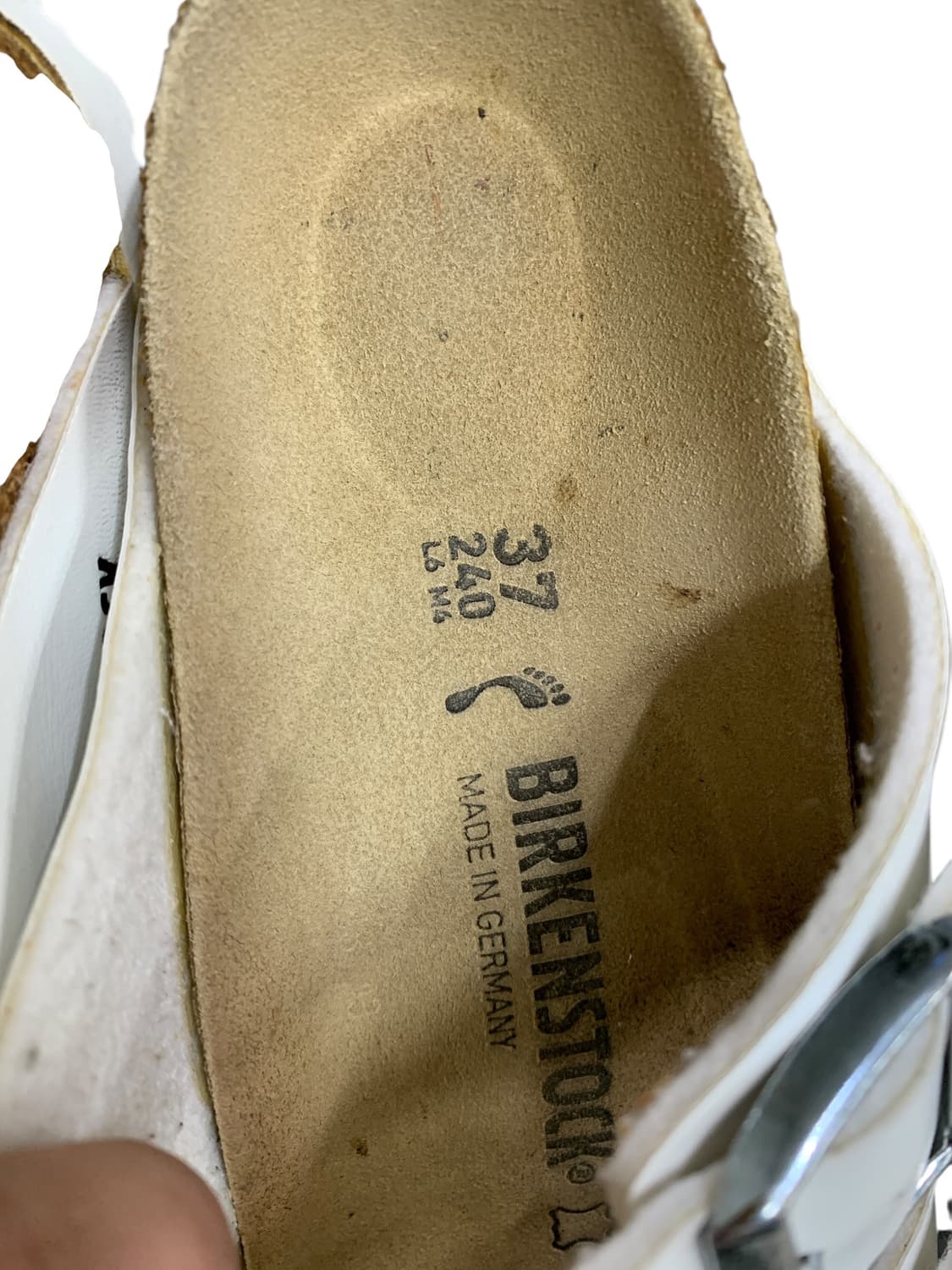 버켄스탁 아리조나 버클 폴로화이트 240  상품이미지9