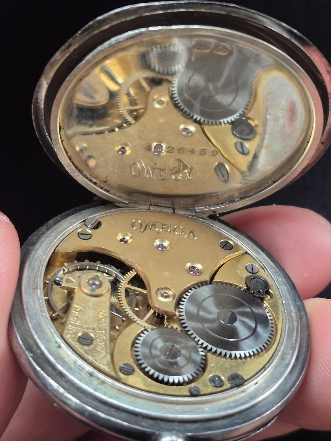 1910년대 오메가 회중시계 골동품 상품이미지10