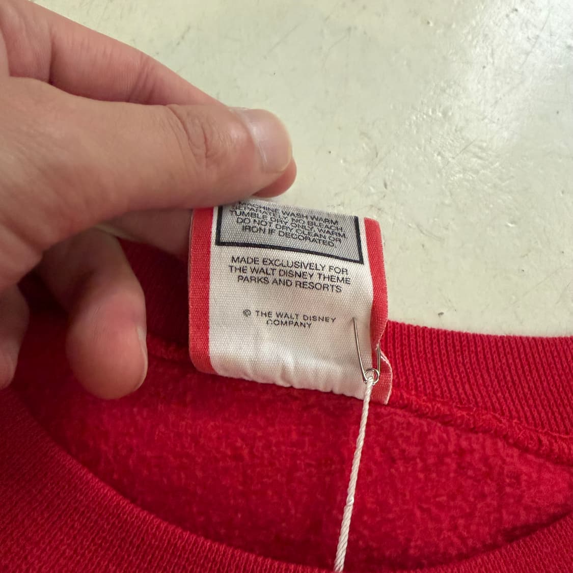 90s USA 디즈니 미키마우스 빈티지 스웻셔츠 L 상품이미지8