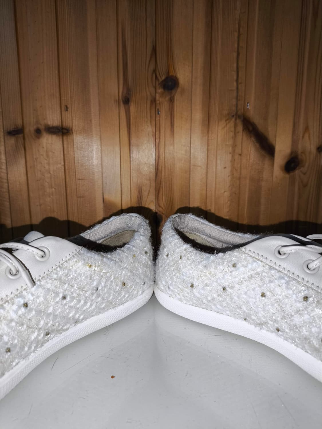 240mm 한섬 마인 트위드 스니커즈  상품이미지6