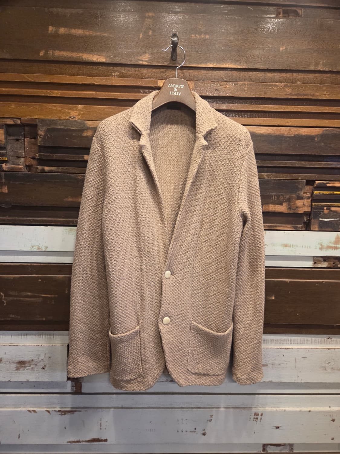 드루모어 니트자켓 상품이미지2