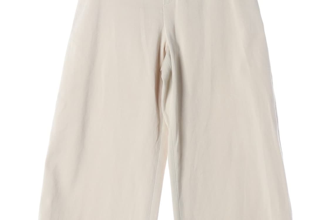 파사드패턴 코튼 와이드 팬츠 아이보리 S 상품이미지4