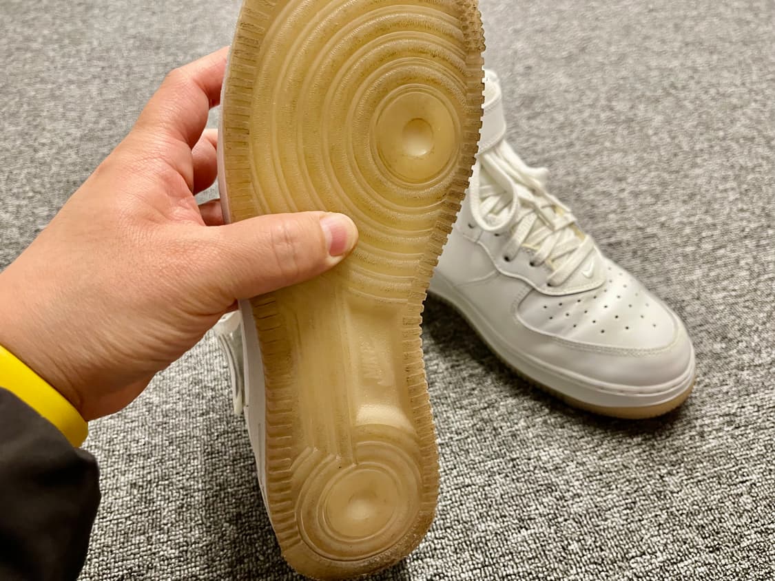 [270] 나이키 에어포스1 미드 화이트 상품이미지7