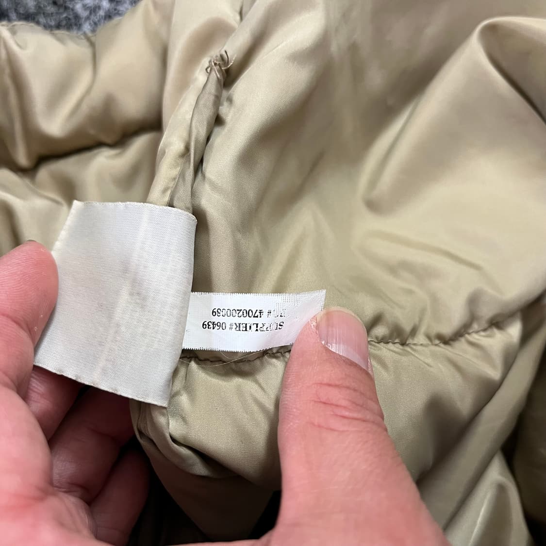 폴로 데님앤서플라이 성조기 패딩 XL 상품이미지7