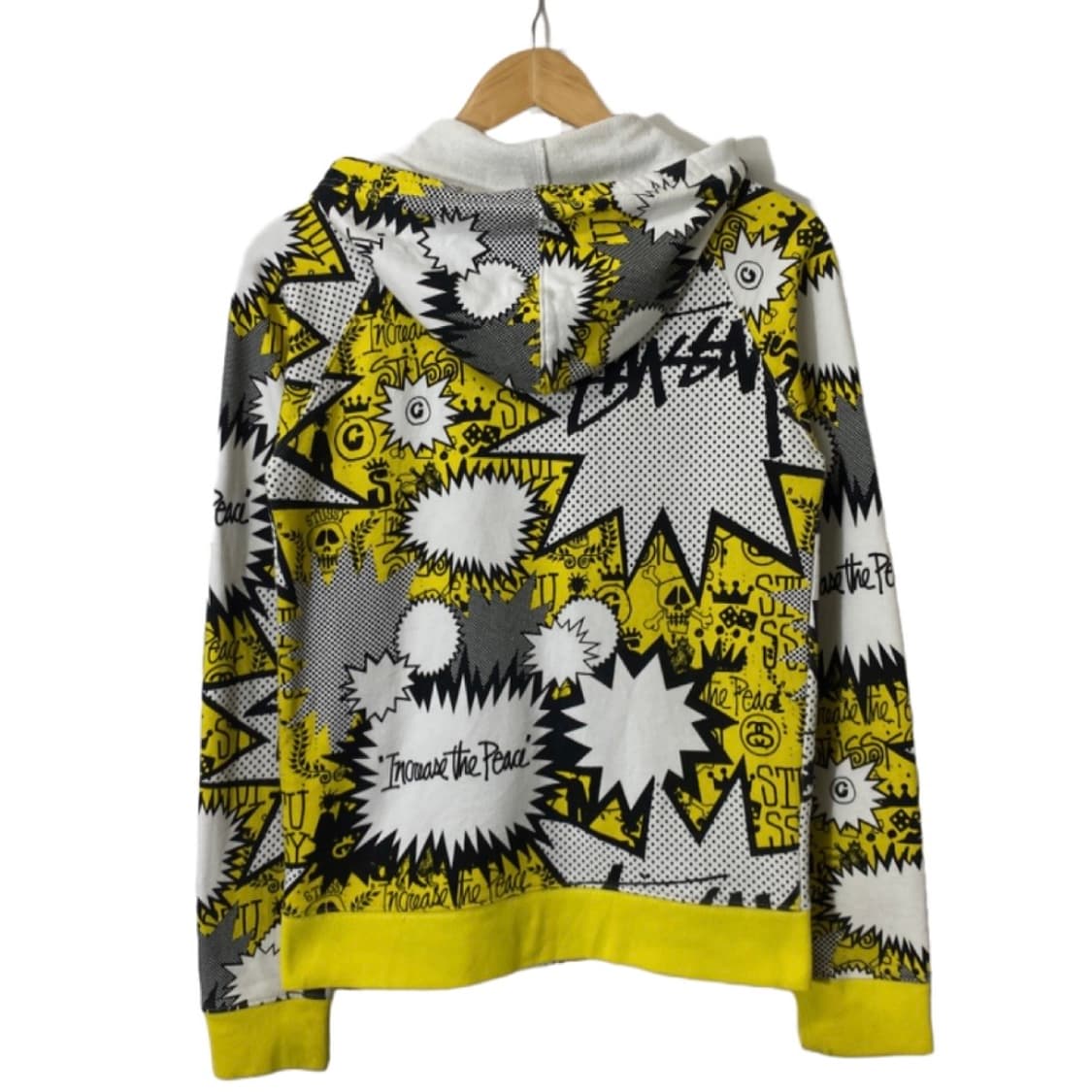 스투시 패턴 후드 집업 S  상품이미지2