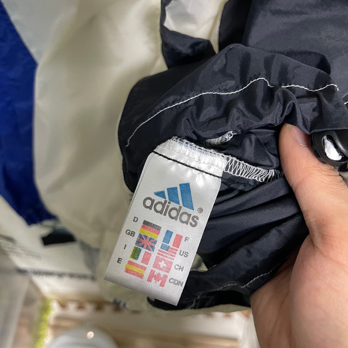 90s 아디다스 컬러블록 바람막이 상품이미지7