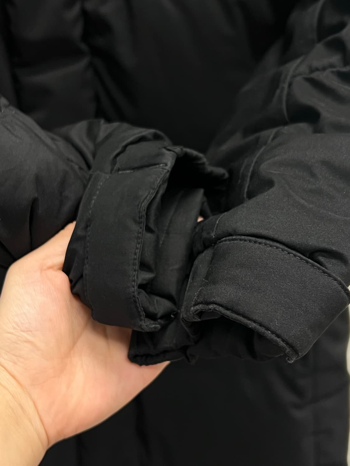 (85) 노스페이스 슈퍼 에어 EX 구스 다운 코트 블랙 상품이미지4