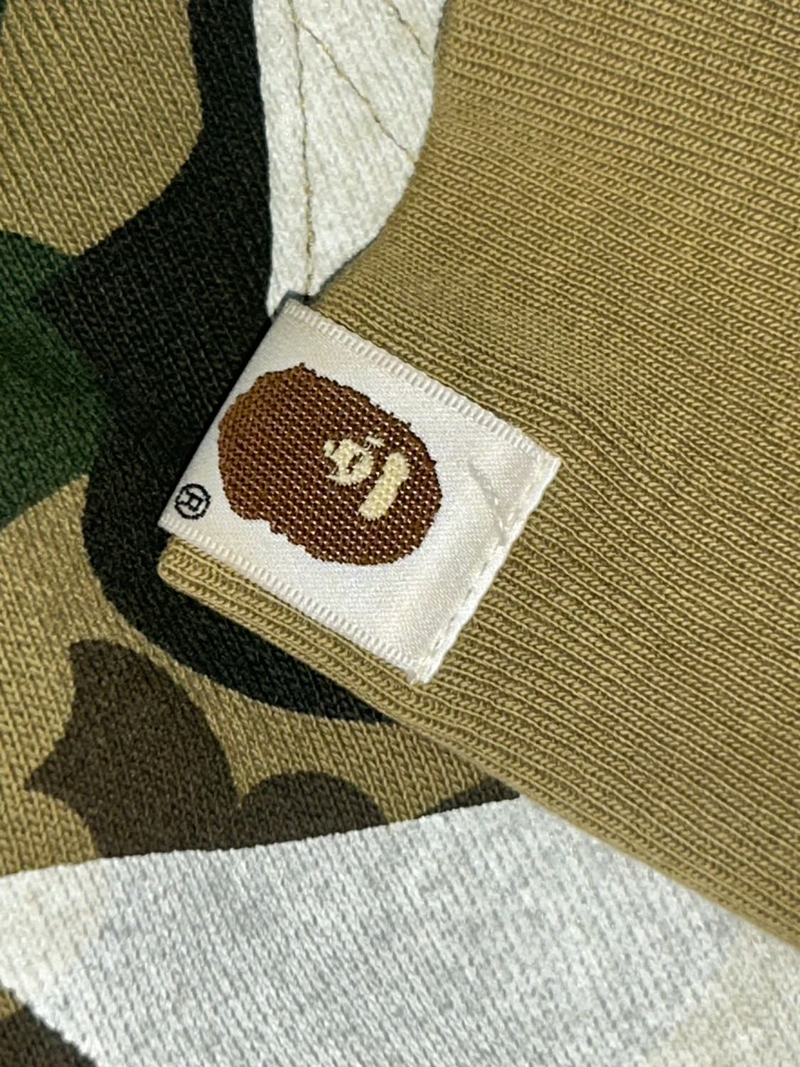 베이프 스타 녹계 풀집업 m (판매/교신) 상품이미지5