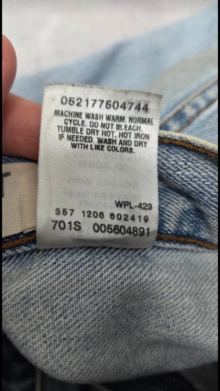 리바이스 560 W36 L32 상품이미지7