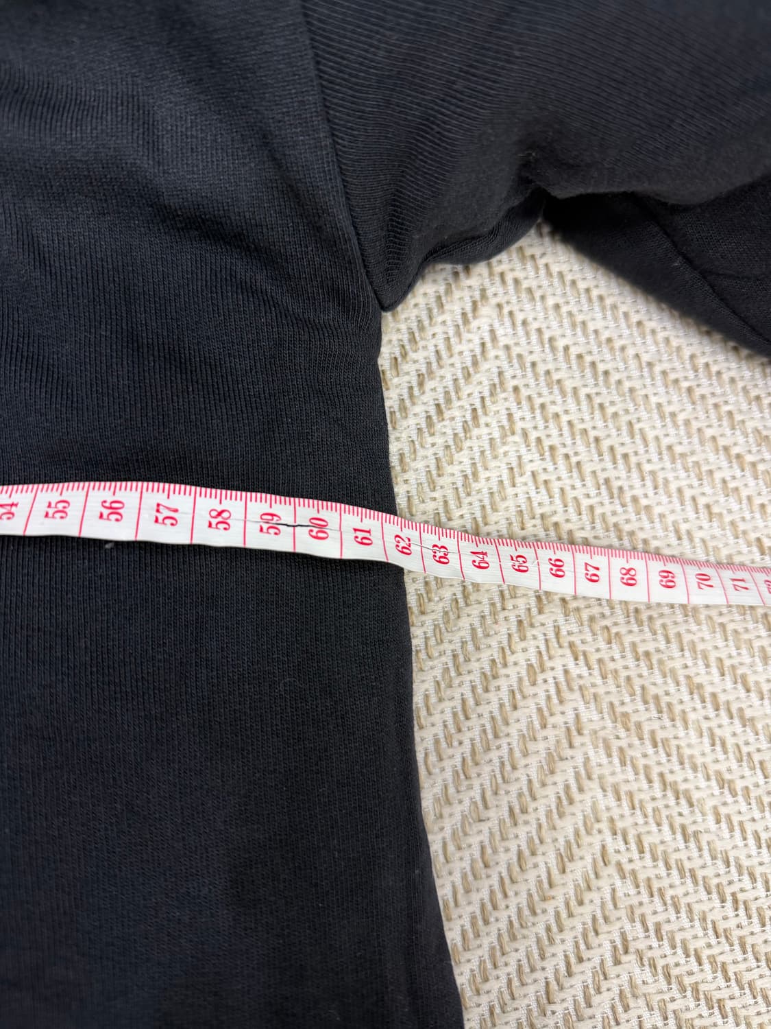 정품) MSGM 남성 오버핏 블랙 후드 패딩 점퍼  상품이미지7