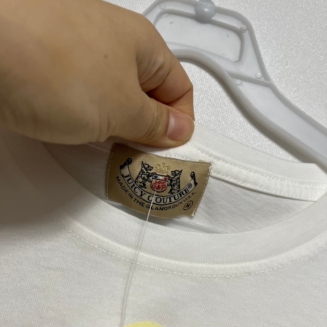 쥬시꾸뛰르 반팔 티셔츠 m 상품이미지2