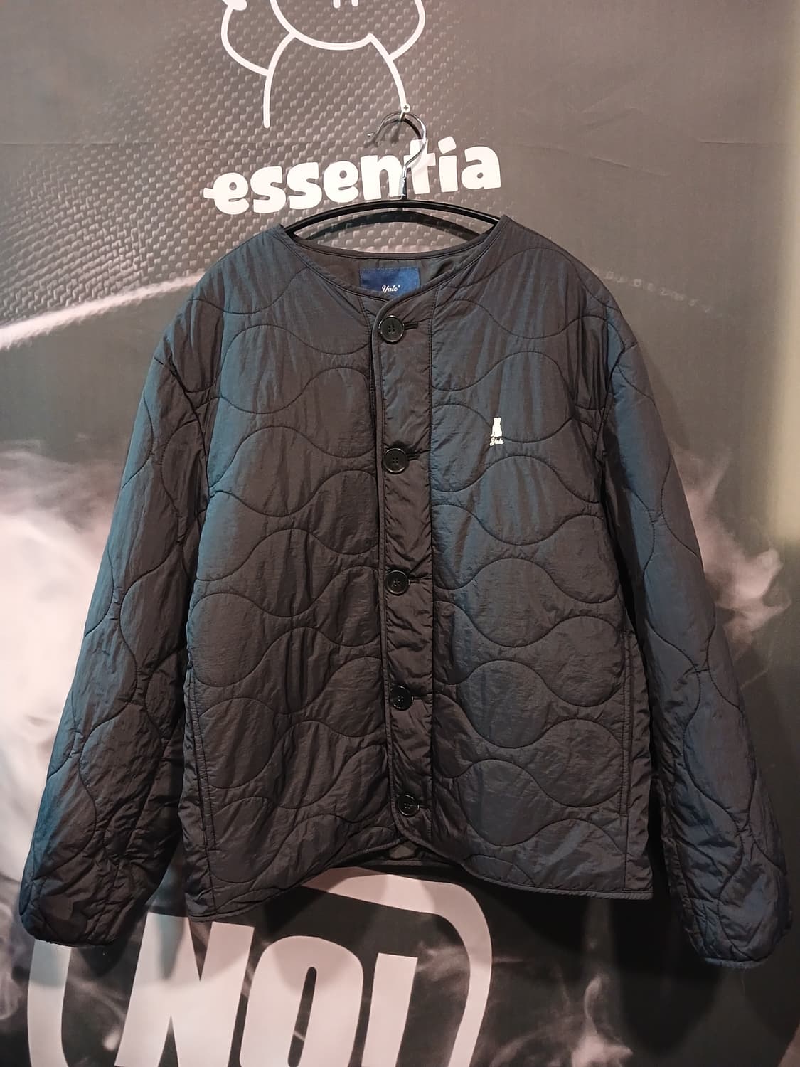 예일 웜업 퀄팅 자켓 상품이미지1