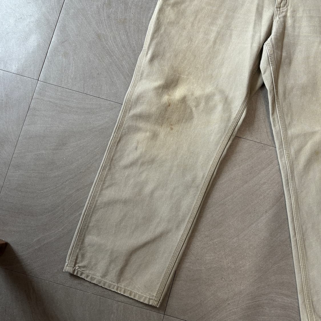 칼하트 오리지널 라이트 그레이 카펜터 팬츠 상품이미지6