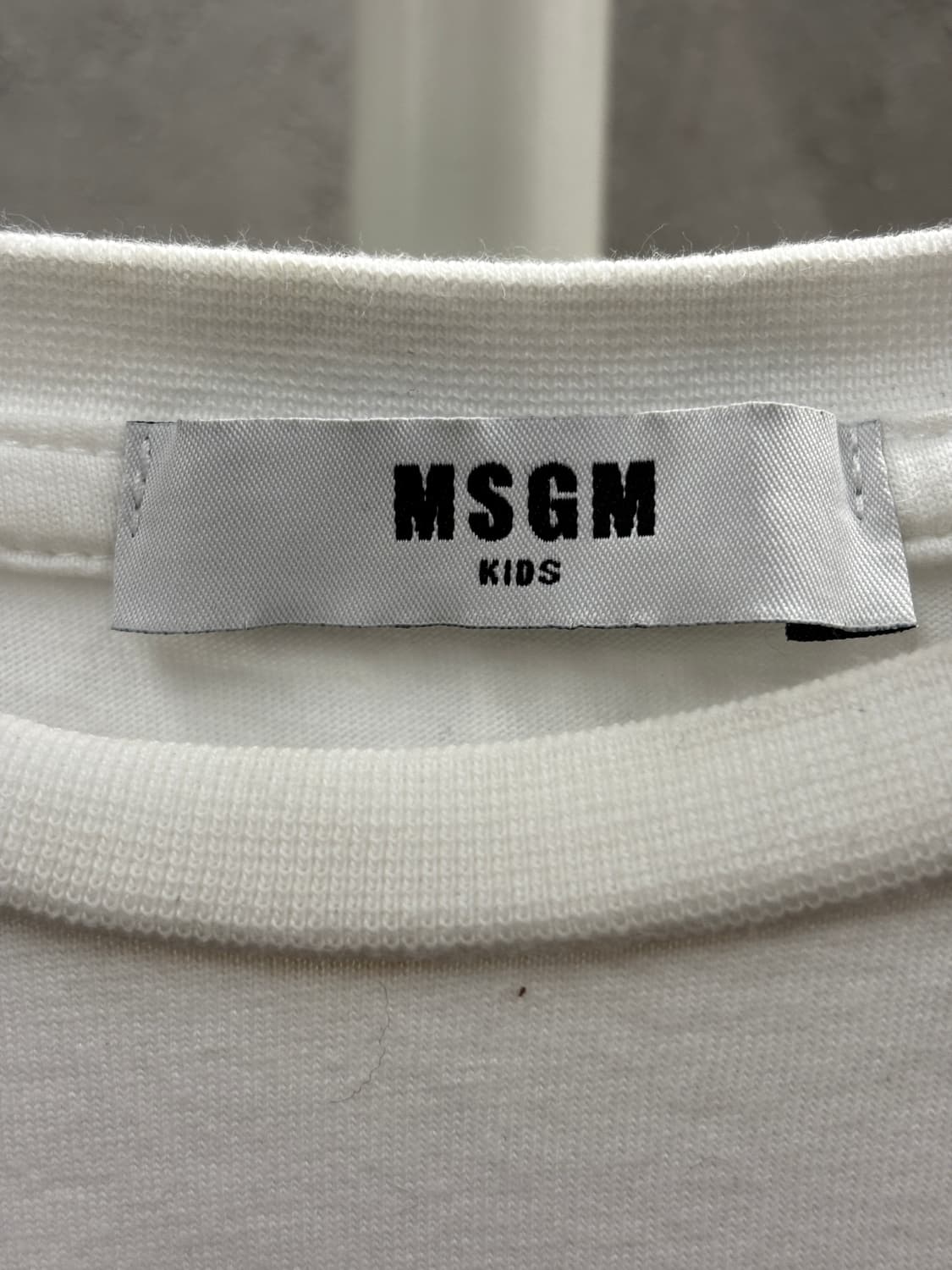 MSGM KIDS 반팔 티셔츠 화이트  상품이미지5