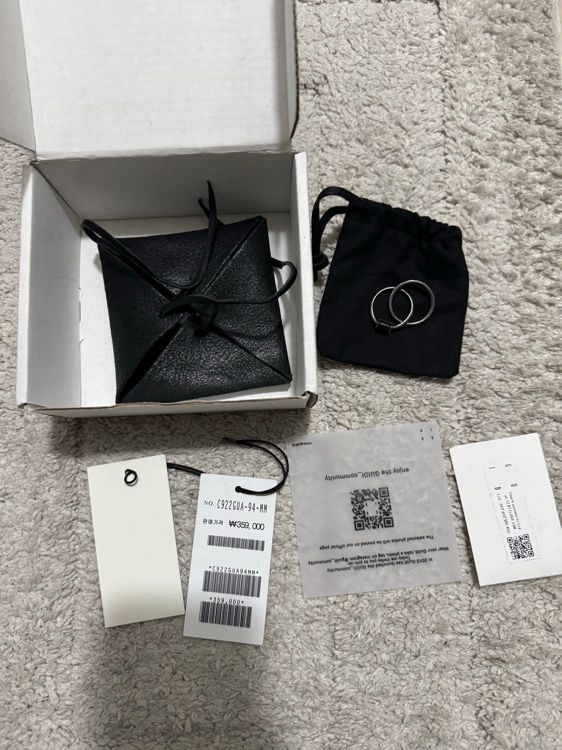 구이디 GUIDI G-DYRO2 RING 반지 상품이미지2