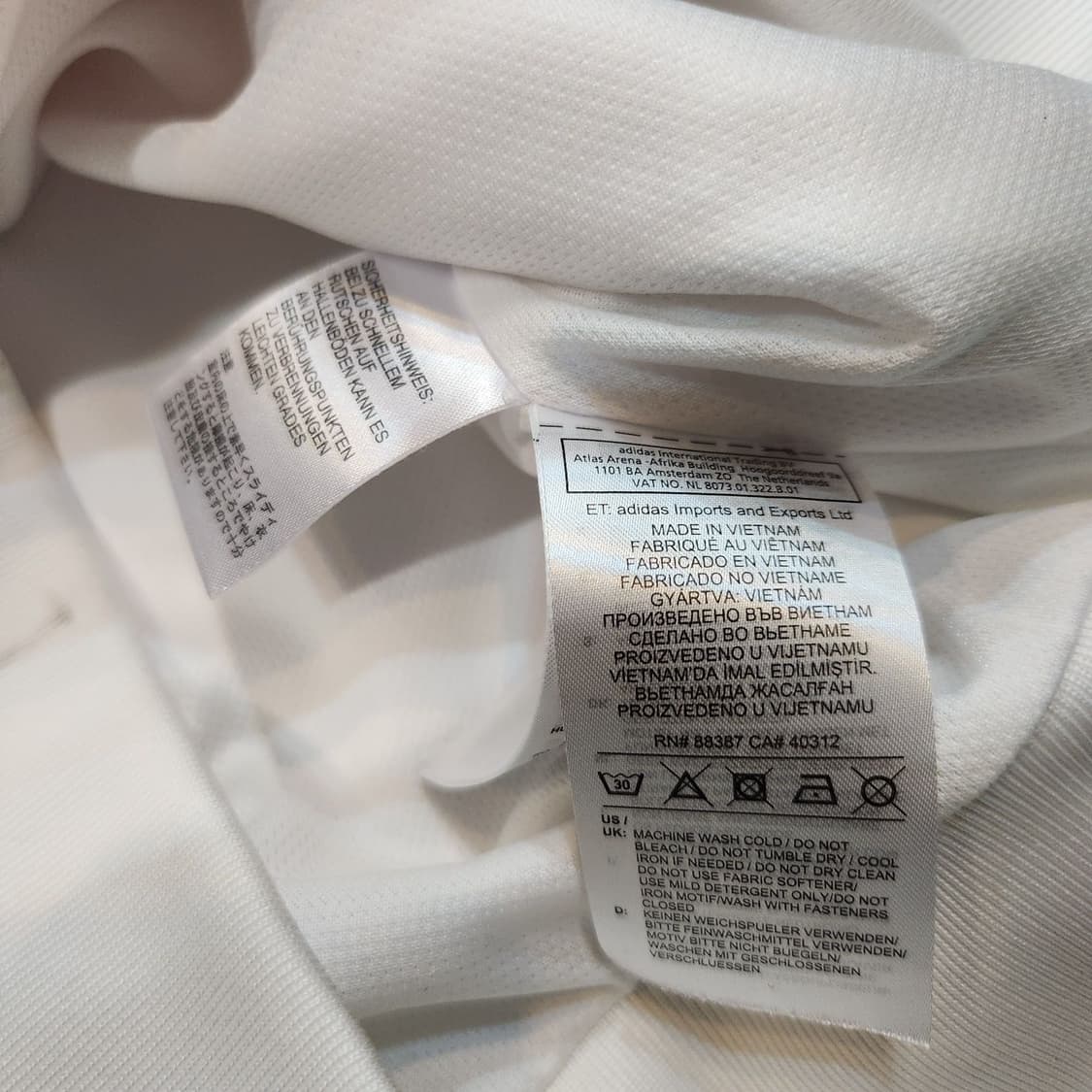 레알마드리드 아디다스 나일론 앤썸 자켓 95~100 상품이미지4