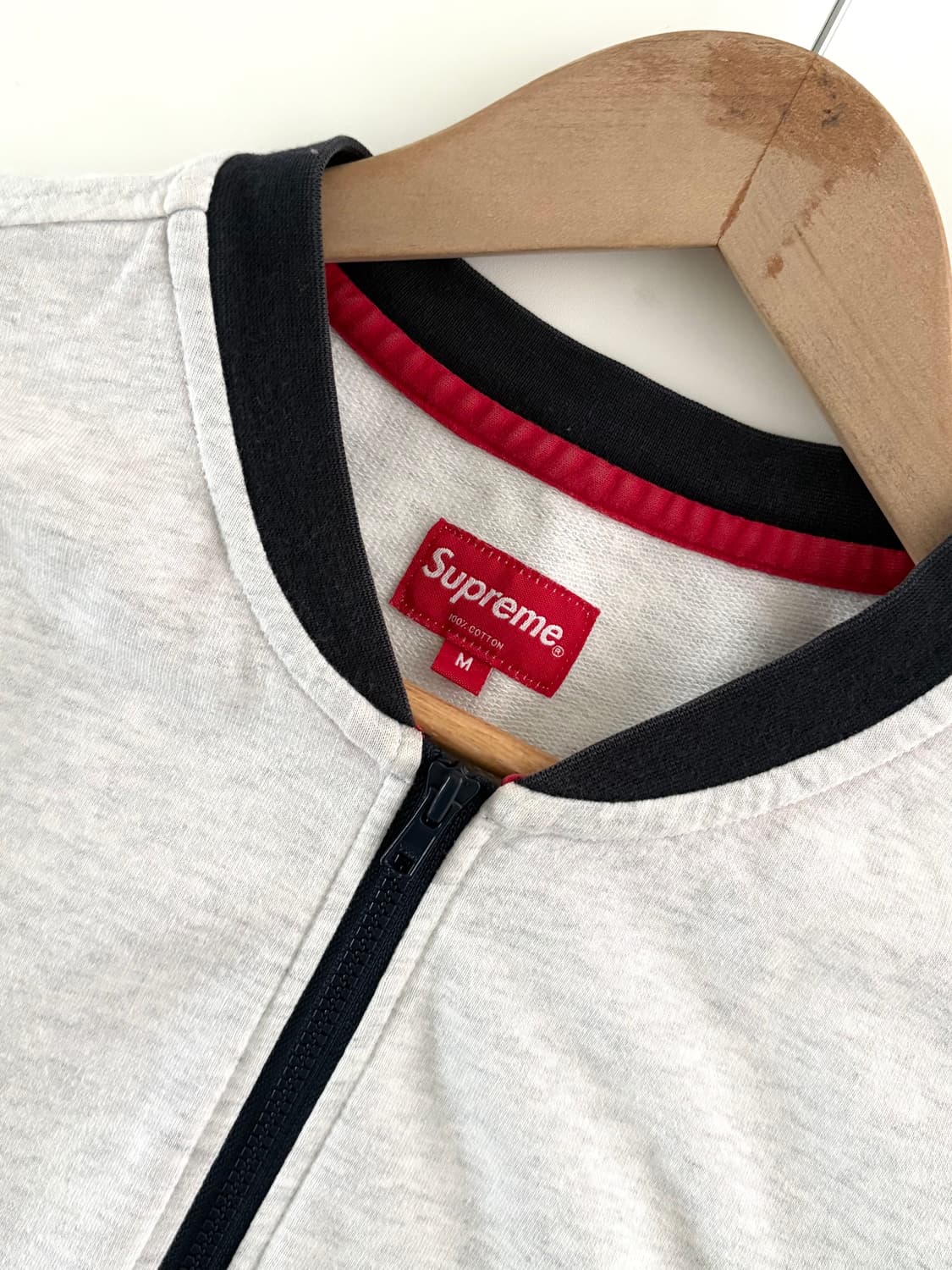 SUPREME 슈프림 16SS 로고 럭비 하프집업 상품이미지4