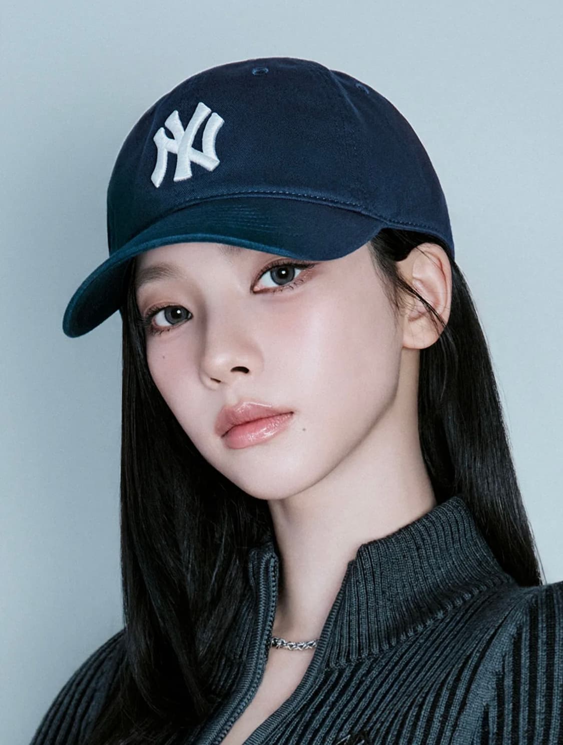 MLB 엠엘비 에이스 언스트럭쳐 볼캡 네이비 상품이미지1