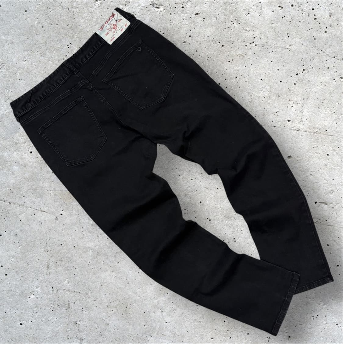 [36] 22s 트루릴리젼 블랙 데님 청바지 B350 상품이미지1