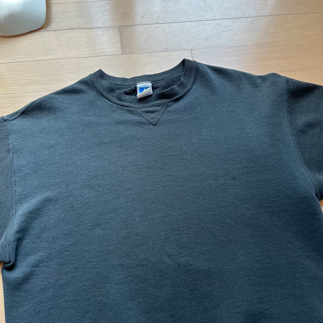 90년대 러셀 스웻셔츠 블랙 컬러 미국제조 USA 상품이미지7