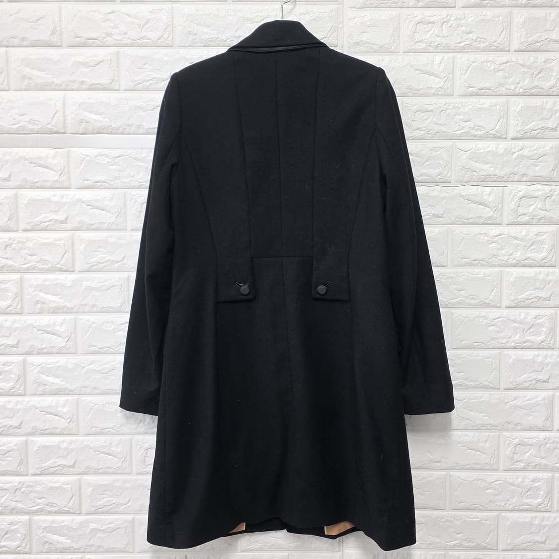 택포) 마쥬 블랙 코트 M 상품이미지4