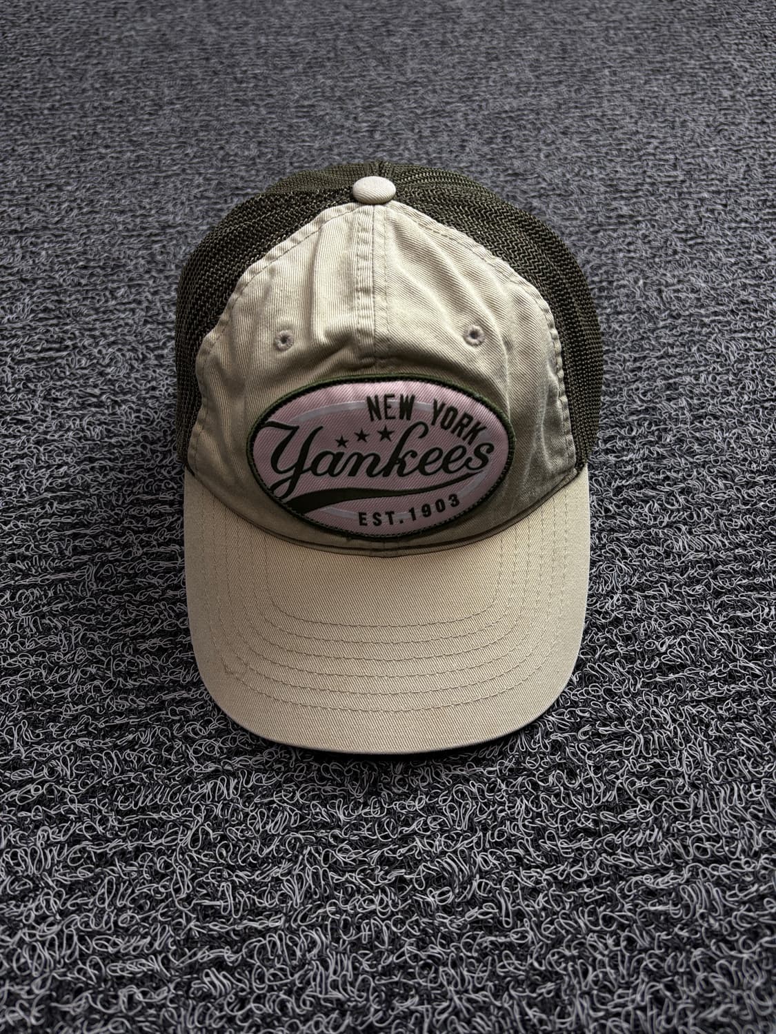 MLB 뉴욕 양키스 카모 레트로 메쉬 트러커캡 1854 상품이미지2
