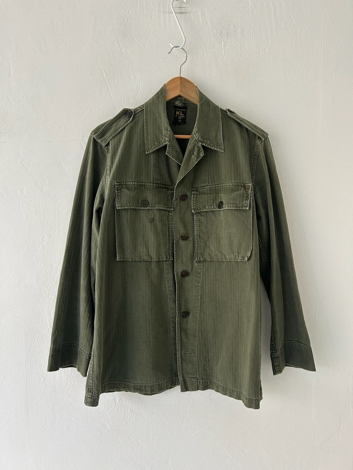 60's Dutch army hbt utility shirt 상품이미지1