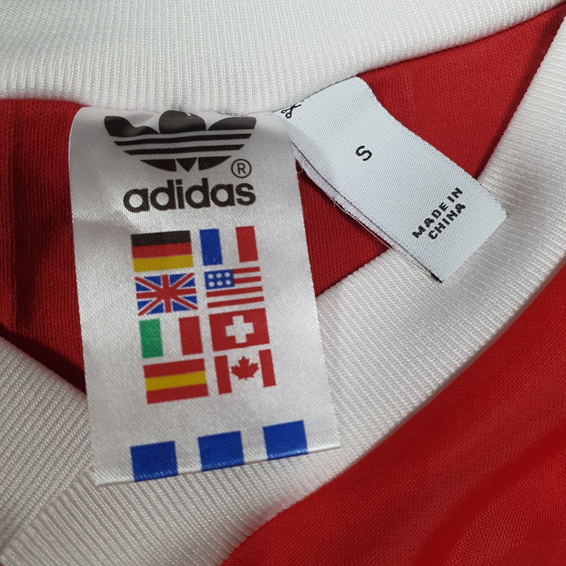 ✨ (바배) 아디다스 00s 러시아 레트로 크롭 져지 유니폼 상품이미지4