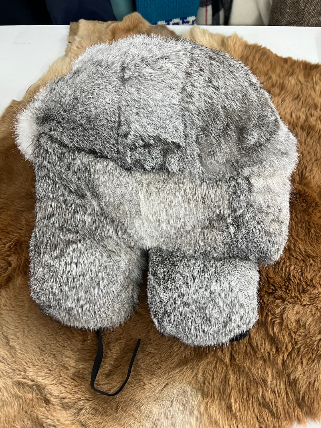 빈티지 리얼퍼 군밤모자 상품이미지4