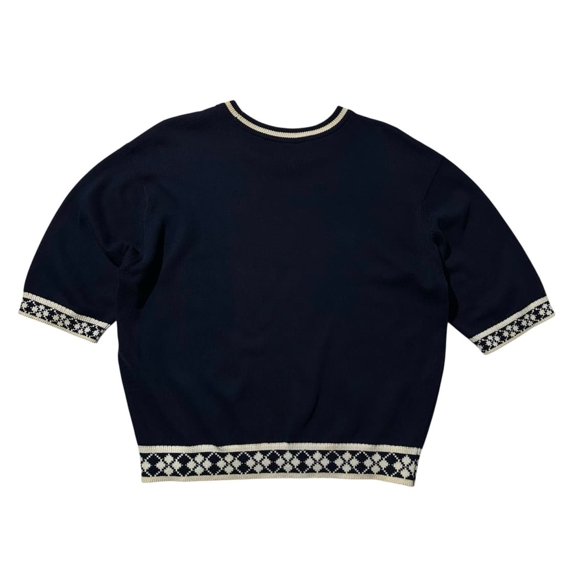 버버리 크롭 반팔 니트 상품이미지2