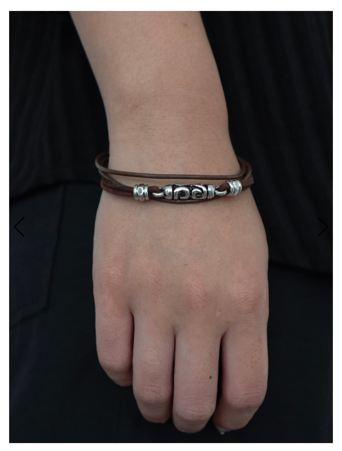 UCO Leather Bracelet Brown 상품이미지3