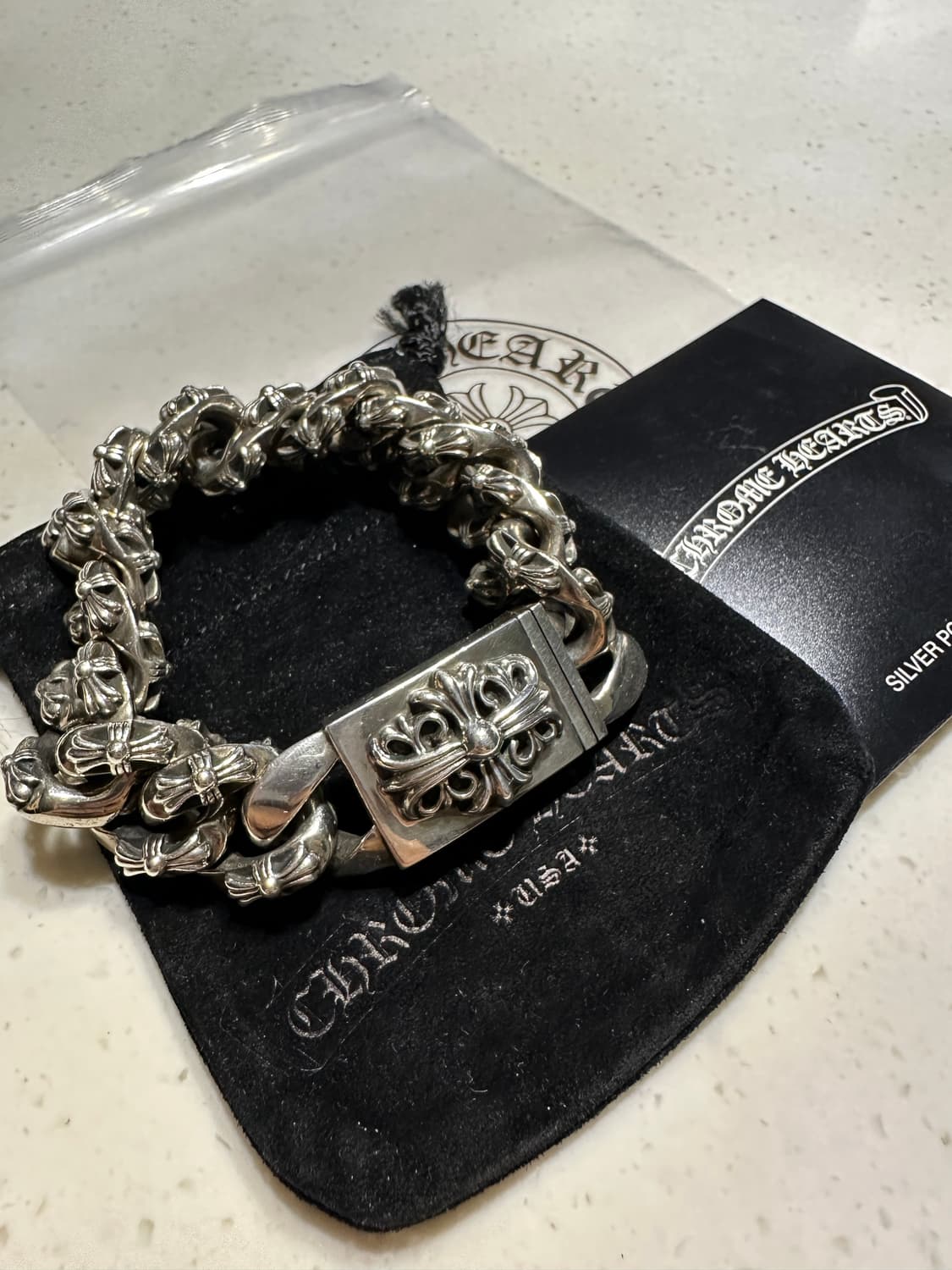 [13링크] 크롬하츠 키퍼엑스트라 라지 올펜시 팔찌 상품이미지1